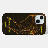 Sternzeichen Sagittarius Case-Mate iPhone Hülle (Rückseite (Horizontal))