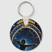 Sternzeichen Sagittarius Schlüsselanhänger (Vorderseite)