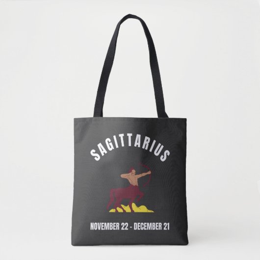 Sternzeichen Sagittarius Tasche (Vorderseite)