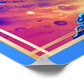 Sternzeichen Schütze als der himmlische Bogenschüt Poster (Ecke)