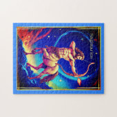 Sternzeichen Schütze als der himmlische Bogenschüt Puzzle (Horizontal)