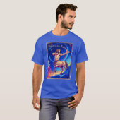 Sternzeichen Schütze als der himmlische Bogenschüt T-Shirt (Vorne ganz)