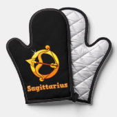 Sternzeichen Schütze Ofenhandschuh (Vorderseite/Rückseite)