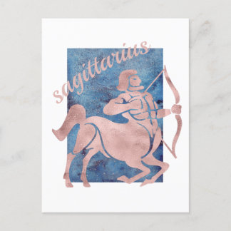 Sternzeichen-Schütze Postkarte