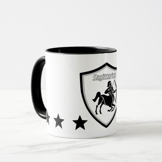 Sternzeichen Schütze Tasse (Vorderseite Links)