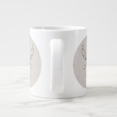 Sternzeichen Skorpion Jumbo-Tasse (Rückseite)