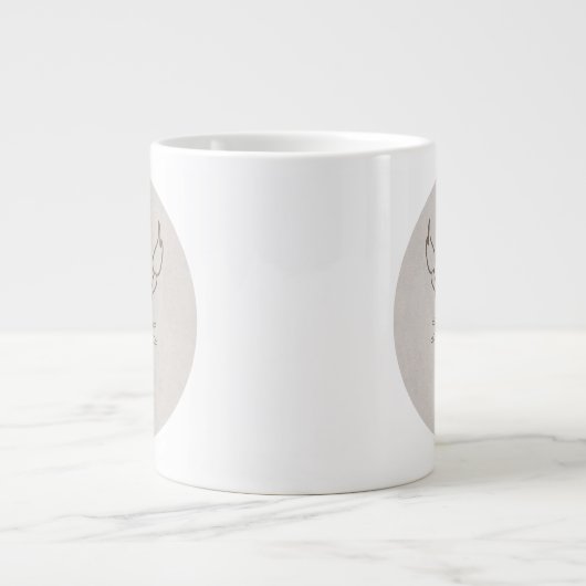 Sternzeichen Skorpion Jumbo-Tasse (Vorderseite)