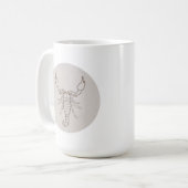 Sternzeichen Skorpion Kaffeetasse (Vorderseite Links)