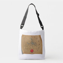 Sternzeichen - Skorpion - Umhängetasche Cross Body