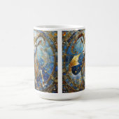 Sternzeichen - Steinbock der Meeresziege Kaffeetasse (Mittel)