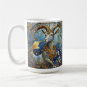 Sternzeichen - Steinbock der Meeresziege Kaffeetasse (Links)