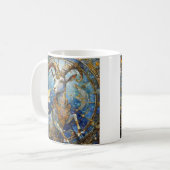 Sternzeichen - Steinbock der Meeresziege Kaffeetasse (Vorderseite Links)