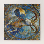 Sternzeichen - Steinbock der Meeresziege Puzzle (Horizontal)