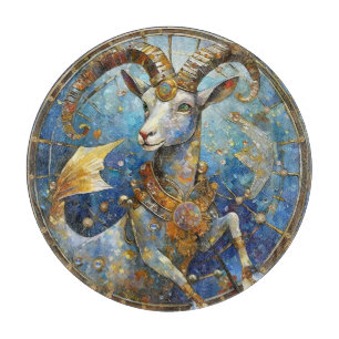 Sternzeichen - Steinbock der Meeresziege Schneidebrett