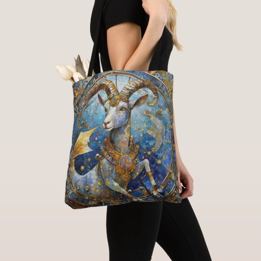 Sternzeichen - Steinbock der Meeresziege Tasche (Von Nahem)