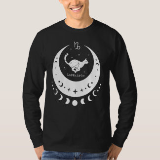 Sternzeichen Steinbock Horoskop Astrologie Zeichen T-Shirt