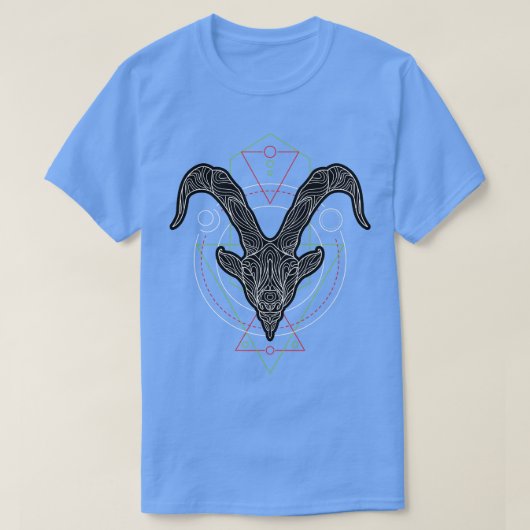 Sternzeichen Steinbock T-Shirt (Design vorne)