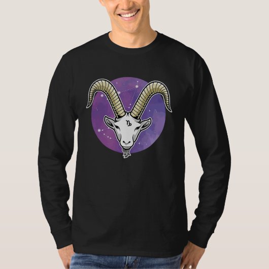 Sternzeichen Steinbock T-Shirt (Vorderseite)
