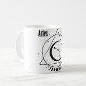 Sternzeichen/Sternzeichen/Ähren Kaffeetasse (Vorderseite Links)