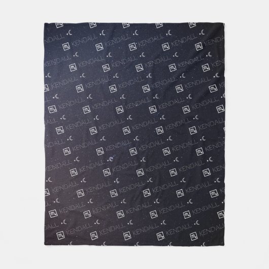 Sternzeichen Sternzeichen Sternzeichen Sternzeiche Fleecedecke (Vorderseite)