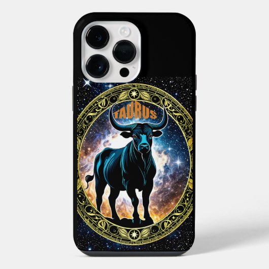 Sternzeichen Stier iPhone Hülle (Rückseite)