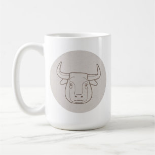 Sternzeichen Stier Kaffeetasse