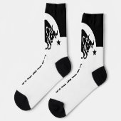 Sternzeichen Stier Socken (Linkes Detail)