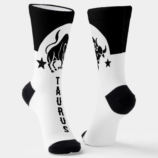 Sternzeichen Stier Socken (Gewinkelt)