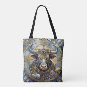 Sternzeichen - Stier Tasche (Rückseite)