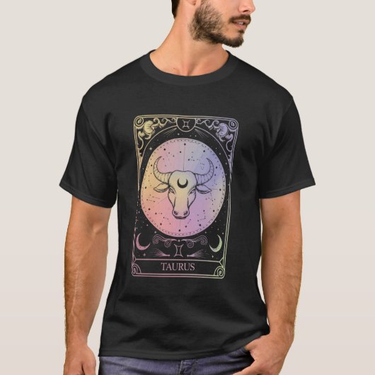 Sternzeichen Stier Zeichen Konstellation Geburtsta T-Shirt (Vorderseite)