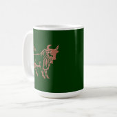 Sternzeichen Stier zodiac sign Taurus Kaffeetasse (Vorderseite Links)