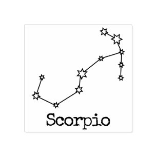 Sternzeichen Tierkreiszeichen Himmels Horoskop Sko Gummistempel