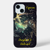 Sternzeichen von Capricorn Case-Mate iPhone Hülle (Rückseite)