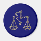 Sternzeichen Waage zodiac sign Libra Magnet (Vorne)