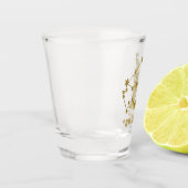 Sternzeichen Wassermann - Schnapsglas (Links)