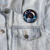 Sternzeichen Wassermann-Symbol Button (Beispiel)