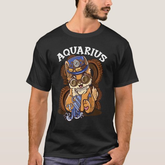 Sternzeichen Wassermann T-Shirt (Vorderseite)