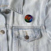 Sternzeichen Widder Abzeichen Astrologie Geschenk Button (Beispiel)
