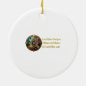 Sternzeichen - Widder Keramik Ornament (Hinten)