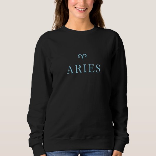 Sternzeichen Widder Widder-Sternbild Sweatshirt (Vorderseite)