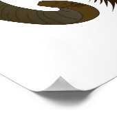 Sternzeichen - Widmungsplakat Poster (Ecke)