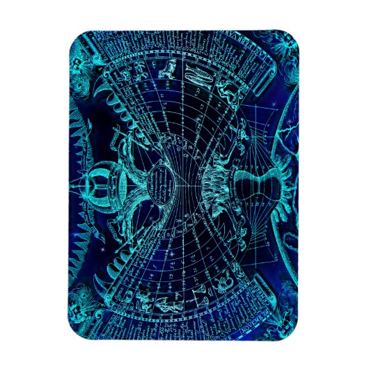 Sternzeichen Zodiac Magnet (Vertikal)