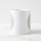 Sternzeichen Zwilling Jumbo-Tasse (Vorderseite)