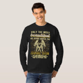 Sternzeichen Zwillinge Astrologie T-Shirt (Vorne ganz)