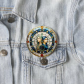 Sternzeichen - Zwillinge Button (Beispiel)