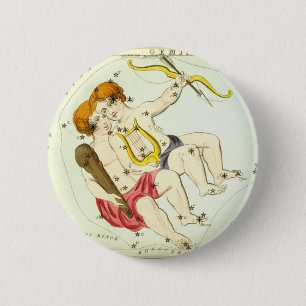 Sternzeichen: Zwillinge Button