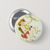 Sternzeichen: Zwillinge Button (Vorne & Hinten)