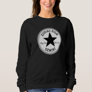STERNZEICHEN ZWILLINGE geboren im Mai & Juni Astro Sweatshirt