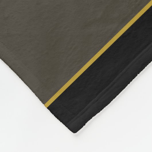 Sternzeichen Zwillinge, gold -  Fleecedecke (Ecke)