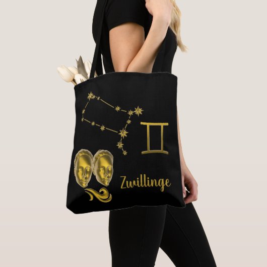 Sternzeichen Zwillinge - Tasche (Von Nahem)
